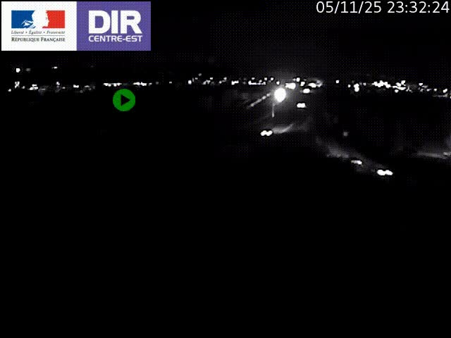 Webcam autoroute sur A450 à Pierre-Bénite en direction de Lyon et de l'autoroute A7