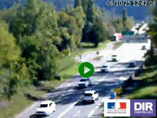 Webcam info trafic à proximité de Vizille sur la N85, au niveau du point de vue du Saut du Moine à Champagnier
