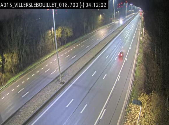 Webcam autoroute Belgique - Villers-le-Bouillet - E42 direction Liège - BK 18.7