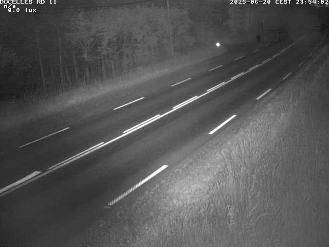 Webcam à 424 mètres d'altitude dans la Tranchée de Docelles dans les Vosges, à proximité d'Epinal sur la route de Gerardmer (D11)