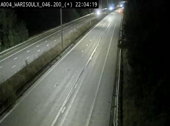 Webcam autoroute Belgique - Warissoulx - E411 - BK 46.2