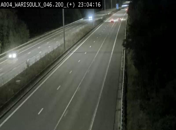 Webcam autoroute Belgique - Warissoulx - E411 - BK 46.2