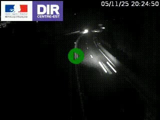 Caméra sur la Nationale 90 (N90) à La Léchère, en direction et à proximité d'Albertville