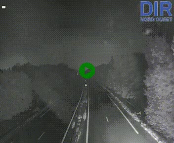 Webcam sur le périphérique de Caen (N814) à l'est de la ville, à Mondeville hauteur de la sortie 2, Presqu'île-Rives de l'Orne, au bout de l'autoroute A13