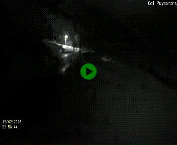 Webcam Col du Puymorens sur N320, en direction de Pas de la Casa (Andorre)