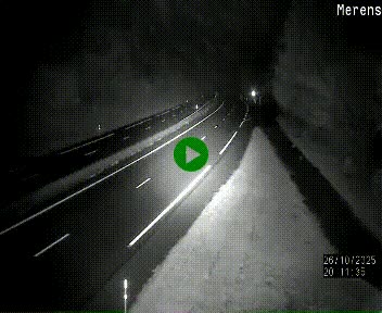 Webcam Ax-les-Thermes sur N20, en direction d'Andorre