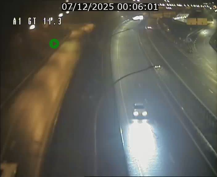 Traffic live webcam Luxembourg Senningerberg - A1 direction Allemagne - BK 11.3