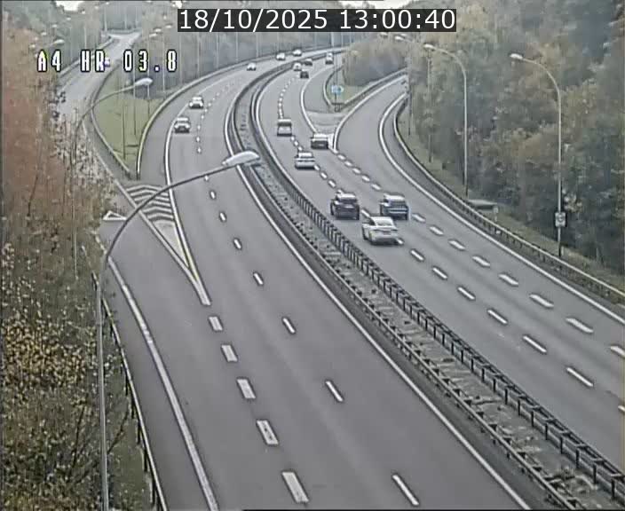 Webcam traffic A4 Luxembourg - BK 3.8 - Leudelange (direction Esch sur Alzette)