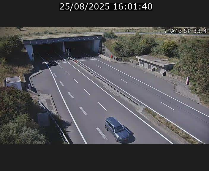 Webcam trafic sur A13 à hauteur d'Altwies en direction de Mondorf-les-bains et en provenance de l'Allemagne