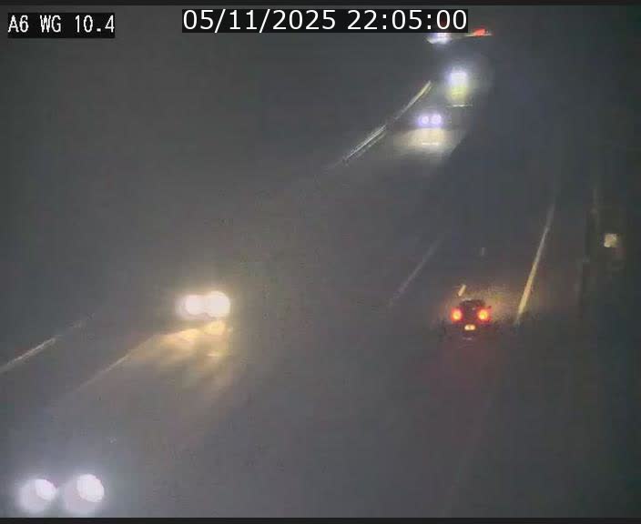 Traffic live webcam Luxembourg Mamer - A6 - BK 10.4 - direction Luxembourg/France/Allemagne