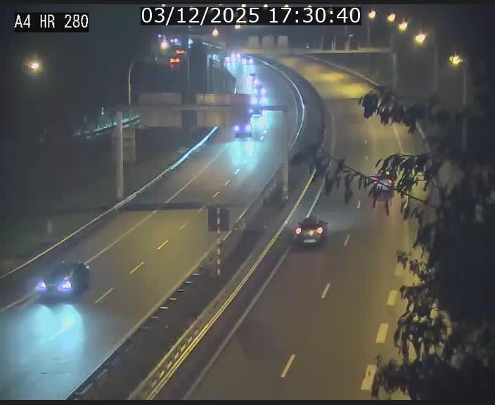 Webcam traffic A4 Luxembourg - BK 0.2 - P+R Bouillon (direction Luxembourg)