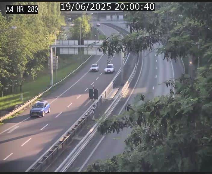 Webcam traffic A4 Luxembourg - BK 0.2 - P+R Bouillon (direction Luxembourg)