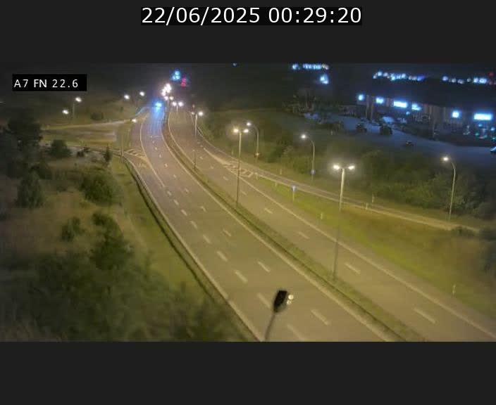 Caméra trafic Luxembourg - A7, Colmar-berg direction Mersch