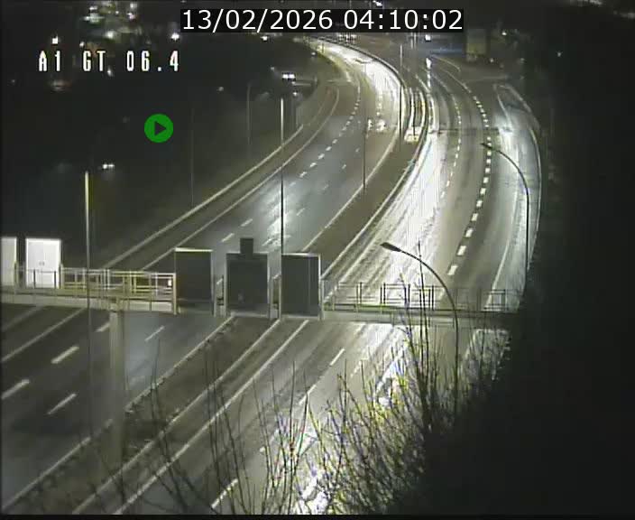 Traffic live webcam Luxembourg Hamm - A1 direction Sandweiler - BK 6.4