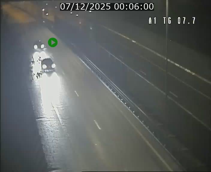 Traffic live webcam Luxembourg Kirchberg - A1 direction Luxembourg-ville - BK 7.7