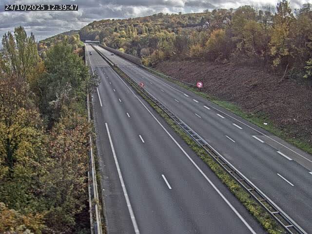 Caméra autoroute France - A30, Hayange direction Metz