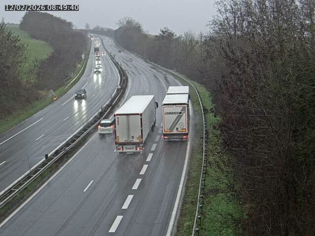 Caméra autoroute France - A33, Rosières direction Lunéville