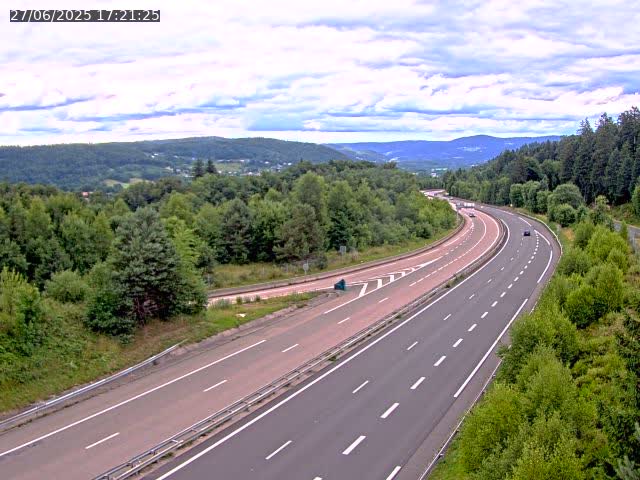 Caméra autoroute France - N57, Côte de la demoiselle direction Remiremont