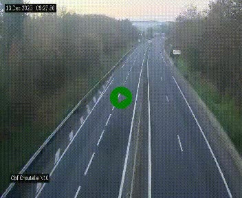 Webcam routière au début de la N10, au sud de Poitiers, proche de la jonction avec l'A10