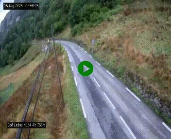 Webcam dans les Pyrénées Atlantique au niveau du col d'Urdos et du fort du Pourtalet sur la N134, en direction du Col et du tunnel du Somport, à 765 mètres d'altitude