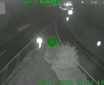 Webcam N147 au nord de Poitiers et à la jonction avec la A10