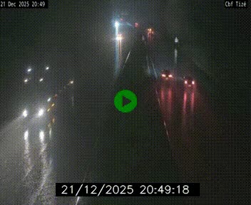 Webcam sur le périphérique de Rennes (N136) à hauteur de Tizé, à l'est de la ville