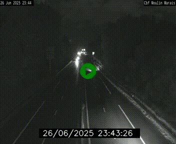 Webcam sur le périphérique de Nantes (N844) entre la Porte de Saint-Luce et la Porte d'Anjou, à l'est de la ville
