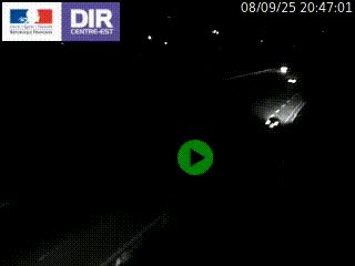 Webcam sur la Nationale 201 à hauteur de la sortie Chambéry-Nord, avant à la jonction entre l'A41 et l'A43, en direction de Lyon