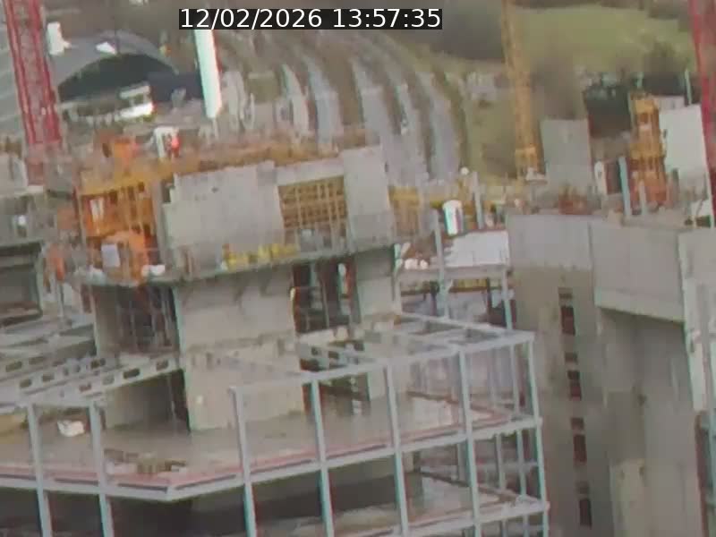 Webcam sur l'avenue John Fitzgerald Kennedy (N51) avec vue orientée vers le Findel