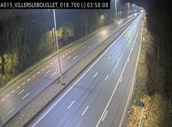 Webcam autoroute Belgique - Villers-le-Bouillet - E42 direction Liège - BK 18.7