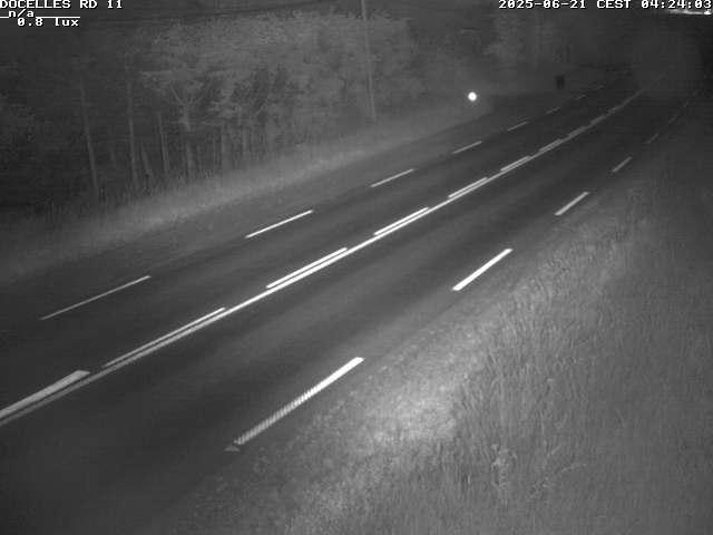 Webcam à 424 mètres d'altitude dans la Tranchée de Docelles dans les Vosges, à proximité d'Epinal sur la route de Gerardmer (D11)