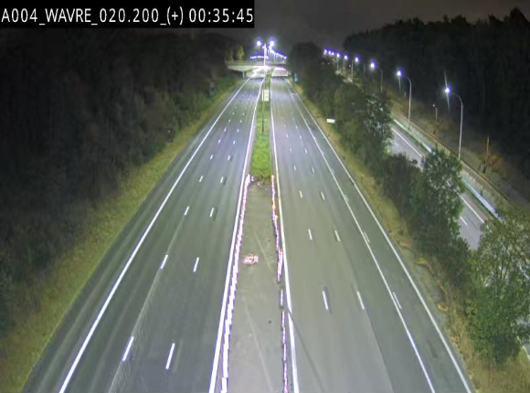 Webcam @ Wavre-sud KP 19.6, A4/E411
