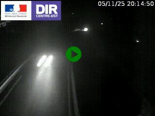 Caméra sur la Nationale 90 (N90) à La Léchère, en direction et à proximité d'Albertville