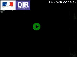 Caméra sur la Nationale 90 (N90) à La Léchère, en direction et à proximité d'Albertville