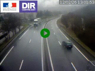 Caméra sur la Nationale 90 (N90) à La Léchère, en direction et à proximité d'Albertville