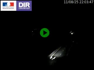 Caméra trafic à Meylan sur la Rocade-Sud de Grenoble en direction d'Aix-en-Provence