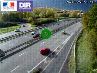 Caméra routière à hauteur de la sortie 15 Chambéry-centre au PK 4,103 en direction d'Albertville