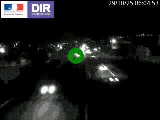 Caméra autoroute à Saint-Etienne (Les Littes) à hauteur du Ikea Saint-Etienne sur l'A72 en direction de Roanne