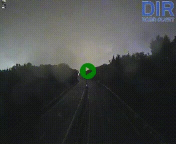 Webcam sur le périphérique de Caen (N814) à l'est de la ville, à Mondeville hauteur de la sortie 2, Presqu'île-Rives de l'Orne, au bout de l'autoroute A13
