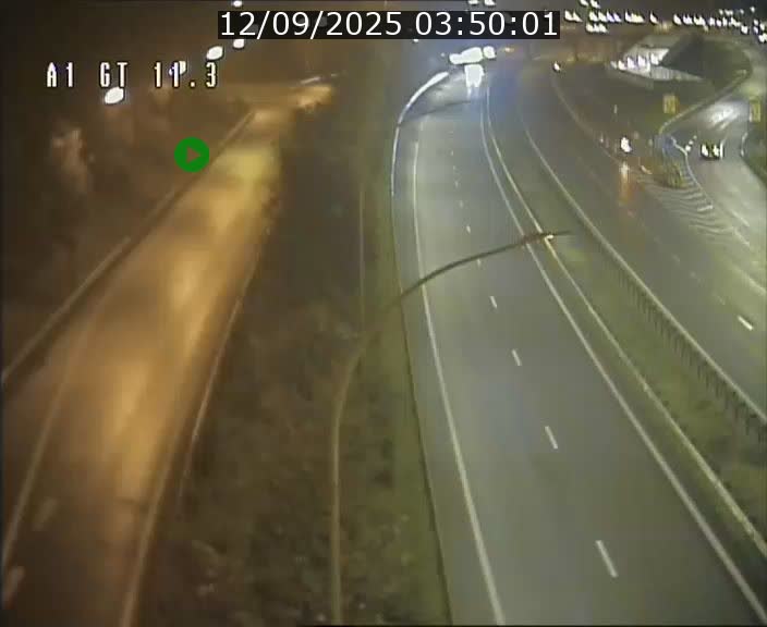 Traffic live webcam Luxembourg Senningerberg - A1 direction Allemagne - BK 11.3