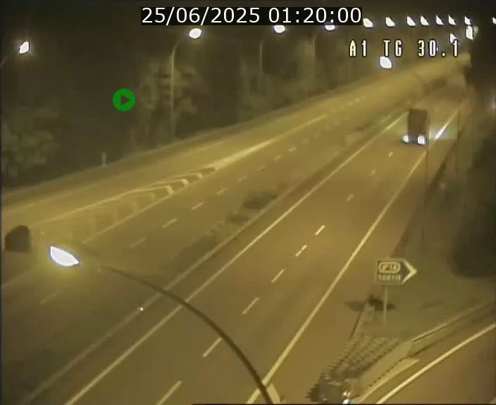 Traffic live webcam Luxembourg Grevenmacher - A1 direction Luxembourg - BK 30.1