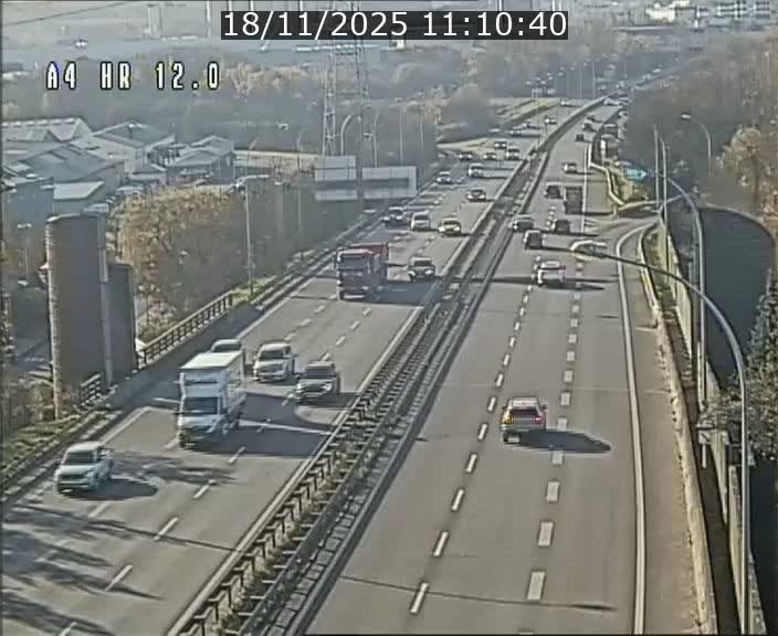 Traffic live webcam Luxembourg Jonction Foetz - A4 - BK 12.0 - direction Esch sur Alzette