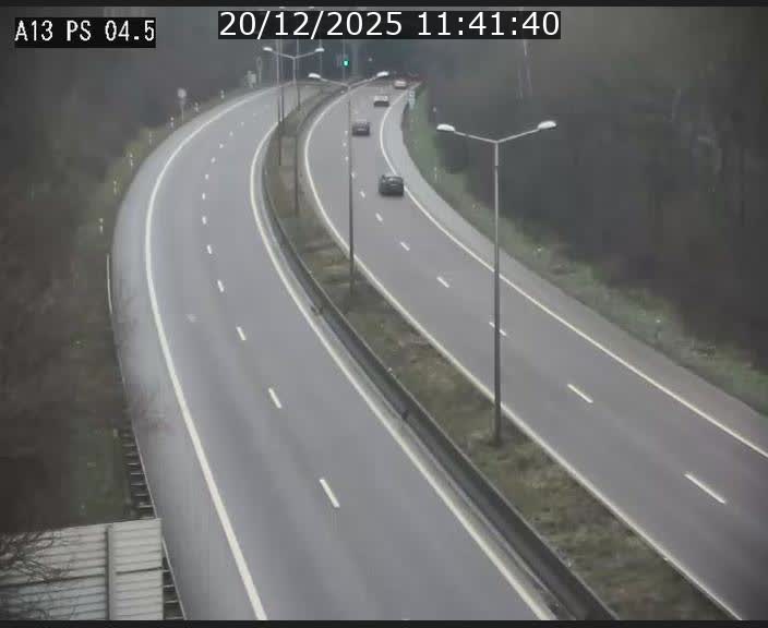 Traffic live webcam Luxembourg Differdange - A13 direction Esch-sur-Alzette - BK 4.5