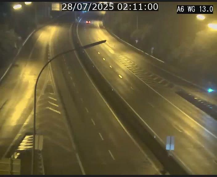 Traffic live webcam Luxembourg Mamer - A6 - BK 13 - direction Luxembourg/France/Allemagne