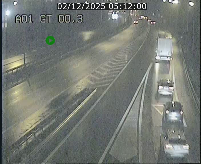 Traffic live webcam Luxembourg Croix de Gasperich - A1 direction Kirchberg - BK 0.3