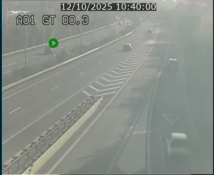Traffic live webcam Luxembourg Croix de Gasperich - A1 direction Kirchberg - BK 0.3
