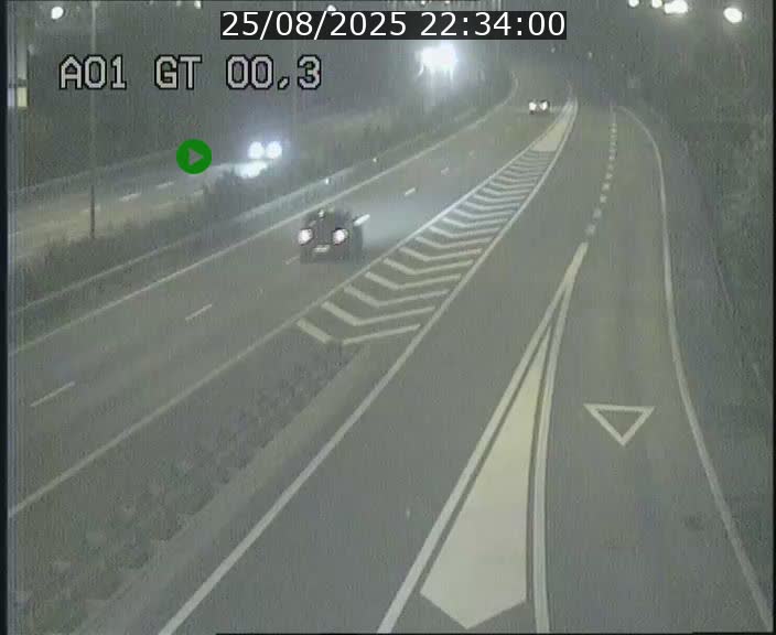 Traffic live webcam Luxembourg Croix de Gasperich - A1 direction Kirchberg - BK 0.3