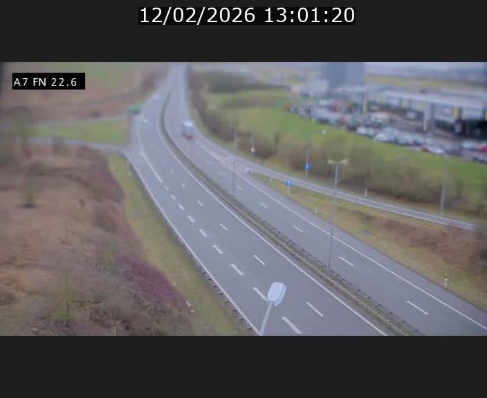 Caméra trafic Luxembourg - A7, Colmar-berg direction Mersch