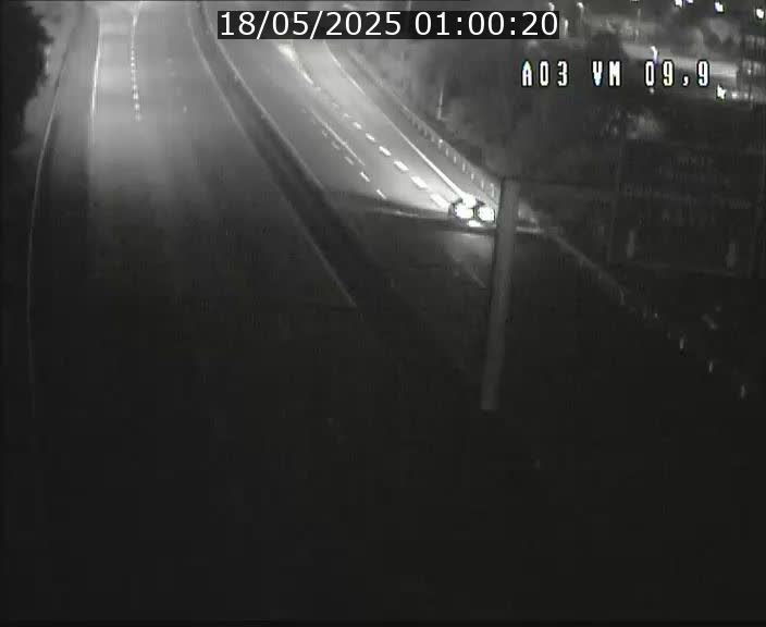 Webcam Autoroute à la Croix de Bettembourg - A3 - BK 9.9 - direction France