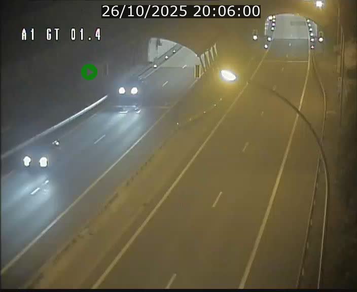 Traffic live webcam Luxembourg Hesperange - A1 direction Kirchberg - BK 1.4